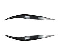Front Spoiler Body Kit 2Pcs For Fiesta MK6.5 2013-2017 Front Headlight Cover Head Light Lamp Eyelid Eyebrow Trim(Carbon Look)