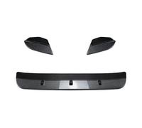 Front Spoiler Body Kit Car Front Bumper Lip Splitter Diffuser For BMW X3M X4M F97 F98 2019-2021 Body Kit Spoiler Bumper Guard Protector(Carbon Look)