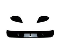 Front Spoiler Body Kit Car Front Bumper Lip Splitter Diffuser For BMW X3M X4M F97 F98 2019-2021 Body Kit Spoiler Bumper Guard Protector(Glossy Black)