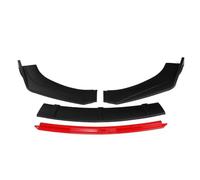 Front Spoiler Body Kit For Vw For Golf Mk5 Mk6 Mk7 Mk7.5 Mk8 Gti Gtd R For Transporter T4 T5 T6 Car Front Bumper Splitter Lip Diffuser Guard Spoiler 4x(Matte Black)