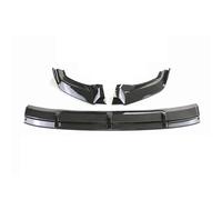 Front Spoiler Body Kit Front Bumper Splitter Lip For VW For Tiguan 17-20 Diffuser Spoiler Skirt Decorative Strip Shovel(Carbon Look)