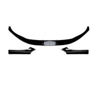Front Spoiler Body Kit Front Bumper Spoiler Lip+Side Splitter Cover Blade For Bmw For 2 Series F22 F23 For Only 2014-2021 For M235i For M240i(Glossy Black)