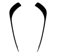 Front Spoiler Car Front Bumper Lip Splitter Spoiler Canard Air Knife Decorate For Benz A-Class W176 2013-2015 For AMG Pre Sport Edition Front Bumper Lip Spoiler(Front Wing Knife)