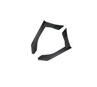 Front Spoiler Car Front Wrapping Corner SIDE BUMPER Turning Splitter Protection Auto Body Kit For For Mustang MK6.5 2018-2023 Car Accessories Front Bumper Lip Spoiler(Carbon Fiber Look)
