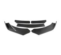 Front Spoiler Car Universal Front Shovel Duck Lip Bumper Windproof Spoiler Accessories Front Bumper Lip(A 5 Carbon Look)