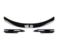 Front Spoiler For BMW 3 Series E90 E91 For M-Tech For Pre-LCI 2005-2008 Front Bumper Spoiler Lip+Side Splitter Cover Kit Splitter Spoiler(Glossy Black)