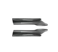 Front Spoiler For BMW 5 Series F10 F11 For M For Sport 520i 530 2010-2016 Pair Front Bumper Lip Spoiler Reduce Wind Resistance Bumper Corner Splitter(Carbon Fiber Look)