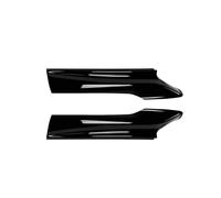 Front Spoiler For BMW 5 Series F10 F11 For M For Sport 520i 530 2010-2016 Pair Front Bumper Lip Spoiler Reduce Wind Resistance Bumper Corner Splitter(Glossy Black)
