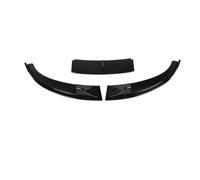 Front Spoiler For BMW E60 E61 For M5 2005-2010 Front Bumper Lip Front Bumper Lip Spoiler Sporty Bumper Lip Chin Splitter Diffuser Car Front Splitter Bumper Lip(Glossy black)