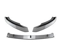 Front Spoiler For Skoda For Superb B8 2016-2018 Car Front Bumper Lip Splitter Diffuser Body Kit Spoiler Guard Accessories 3pcs Car Front Bumper Lip(Carbon Look)