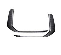 Front Spoiler Front Bumper Side Air Vent Trim Fog Light Intake Hood Frame Canard For A6 SLINE For S-LINE S6 C8 Avant 2019 2020 2021 2022 Splitter(Carbon Fiber Look)