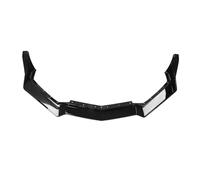 Front Spoiler Kit Car Front Bumper Lip Spoiler Splitter For Chevrolet For Corvette C8 2 Door Z51 Stingray STG 3 2020-2024 Car Front Bumper Lip Splitter(Glossy Black)