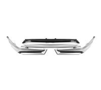 Front Spoiler Lip For Civic 11th Gen 2022-2024 Car Front Bumper Spoiler Lip Lower Splitter Guard Bracket Blade Protector Front Bumper Spoiler Trim Set(Silver)