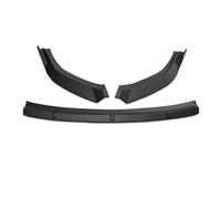 Front Spoiler Lip For Nissan For Qashqai 2017-2020 Car Front Splitter Lip Chin Spoiler Diffuser Protector Guard Exterior Accessori Front Bumper Spoiler Trim Set(Matt Black)