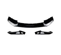 Front Spoiler Lip For X3 For F25 For X4 For F26 LCI 2014 2015 2016 2017 Car Exterior Front Lip Front Corner Diffuser Parts Front Bumper Spoiler Trim Set(Gloss Black Set)