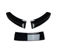 Front Spoiler Lip For X5 For F15 2014-2018 25d 35i 35d 40e For M50i Car Front Bumper Lip Chin Spoiler Covers Front Lip Splitter Kit Front Bumper Spoiler Trim Set(Glossy Black)