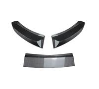 Front Spoiler Lip For X5 For F15 2014-2018 25d 35i 35d 40e For M50i Car Front Bumper Lip Chin Spoiler Covers Front Lip Splitter Kit Front Bumper Spoiler Trim Set(Carbon Look)