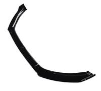 Front Spoiler Replacement 3 Piece Front Bumper Lip Spoiler Splitter Diffuser For Octavia For A6 5E For TSI For TDI VRS 2013-2016 Pre-lci Body Kits Front Spoiler Lip(Standard Gloss Black)