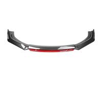 Front Spoiler Replacement Car Front Bumper Lip Universal For A4 S4 For A6 S6 Wagon Avant B6 B7 B8 Chin Spoiler Splitter Diffuser Bodykit Accessories Front Spoiler Lip(Carbon Red)