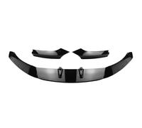 Front Spoiler Replacement Car Front Bumper Spoiler Lip Trim Lower Blade Splitter Guard Auto Kit For BMW 2 Series F22 F23 Sport Coupe 2-Door 2014-2021 Front Spoiler Lip(Glossy Black)
