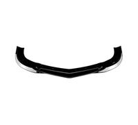 Front Spoiler Replacement For Benz C Class W204 C63 For AMG 2007-2010 Front Bumper Lip Spoiler Splitter Body Kits Aprons Cover Guard Trim Auto Parts Front Spoiler Lip(Glossy black)