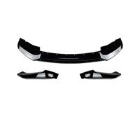 Front Spoiler Replacement For BMW For X3 F25 For X4 F26 LCI Sport 2014-2017 Car Front Bumper Lip Front Corner Kits Spoiler Diffuser Body Exterior Guard Modified Front Spoiler Lip(Gloss Black Set)