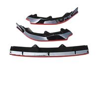 Front Spoiler Replacement For Trumpchi For GAC Empow 2021 22 23 24 Front Bumper Lip Chin Splitter Spoiler Diffuser Bodykit Exterior Upgrade Tuning Accessories Front Spoiler Lip(Black Red)