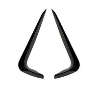 Front Spoiler Splitter For BMW 3 Series E90 E91 LCI Sport 2009 2010 2011 2012 Car Fog Front Light Frames Cover Trim Sticker Body Kit(Glossy black)