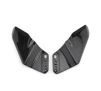 Front Spoiler Wing Deflector For Ninja Z800 ZX10R ZX6R 400 300 Z1000SX For Ninja650R 250R 500R ZX14R Motorcycle Winglet Fairing Spoiler(Carbon)