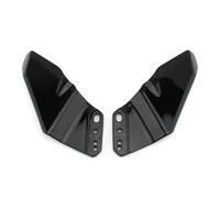 Front Spoiler Wing Deflector For Ninja Z800 ZX10R ZX6R 400 300 Z1000SX For Ninja650R 250R 500R ZX14R Motorcycle Winglet Wing Fairing Spoiler(Bright blacK)