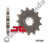 Front sprocket 15 tooth JT steel for Aprilia RS 50 99-05 MX 50 03-04 RX 50 98-06