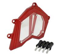 Front Sprocket Chain Guard Cover Left Side Engine For Ninja ZX10R ZX-10R 2011 2012 2013 2014 2015 2016 2017-2022 IENQBVL(Red)