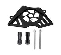 Front Sprocket Chain Guard Plate, Aluminium Alloy Oxidation Replacement for XL250 2011-2014, XL250R 2010-2013 & CBR250R 2010-2014, CNC - Machined Protective Cover for Motorcycle (Black)