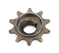 Front Sprocket Cog, 10 Tooth Front Sprocket Iron Alloy for 2 Stroke Motorized Bike 415 Chain