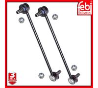 FEBI BILSTEIN Anti-roll bar link 23635 Front Axle Left, Front Axle Right 285 M12 x 1,25 BMTS Turbo NEW with nuts Steel black TOYOTA: Alphard I