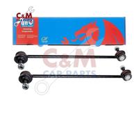 Front Stabiliser Link Bar Pair Fits Citroen C4 2004-2011