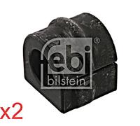 X2 PCS 03885 FRONT AXLE MOUNTING, STABILISER BAR FEBI BILSTEIN