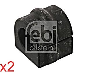 Front Stabiliser Mounting FEBI x2 pcs Fits OPEL Omega A Senator B 350116