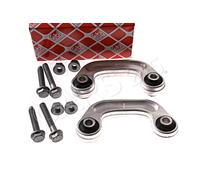 Front Stabiliser Rod Strut FEBI x2 pcs Fits AUDI A6 Allroad Avant A8 4E0411317E