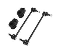 Front Stabilizer Bar Links 1 Pair Front Stabilizer Bar Links With 2 Pcs Bushing 54613EL000 Compatible With Nissan For Versa For Note 2014 2015 2016 2017 2018 2019