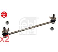 Front Steel Stabiliser Rod Strut FEBI x2 pcs Fits INFINITI Fx 54617-CG000