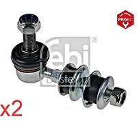Front Steel Stabiliser Rod Strut FEBI x2 pcs Fits ROVER TATA 270232800113