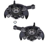 Front Steering Knuckle And Wheel Bearing Hub Assembly 2x 51211-SNA-010 51216-SNA-010 Compatible With Civic 2006-2011