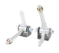 Front Steering Wheel Hub Spindles, Steel Alloy, M14 Thread Size - Enhanced Stability, Durable Construction, Compatible with Drift Trike and ATV