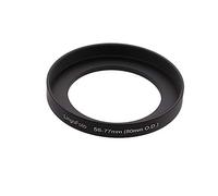 Front Step Up Ring 58mm to 80mm Lens Matte Box Adapter O.D, 58mm Lens Adapter Ring to 77mm Lens Filters/Lens Cap LingoFoto
