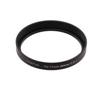 Front Step Up Ring 72mm to 80mm Lens Matte Box Adapter O.D, 72mm Lens Adapter Ring to 77mm Lens Filters/Lens Cap LingoFoto (72-77mm)