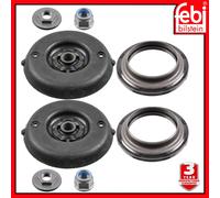 Front Strut Mount Kit x2 & Bearing Febi 182118 For Citroen Berlingo C4 DS5 06-21