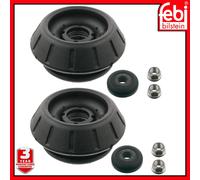 Front Strut Mounting Kit x2 Febi 37771 For Toyota Aygo MK1 MK2 `05-21 486090H010