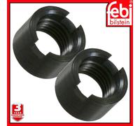 Front Strut Threaded Sleeves x2 Febi 02159 Fits VW Corrado Golf Jetta 811412365