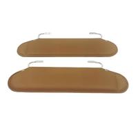 Front Sun Visor For Jeep For Wrangler CJ 1972-1995 Left Driver Right Front Sunshade Panel Car Sun Visor Interior Sunshade Assy(Brown 1 pair)